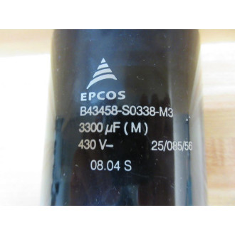 EPCOS B43458-S0338-M3 Capacitor B43458S0338M3 - New No Box