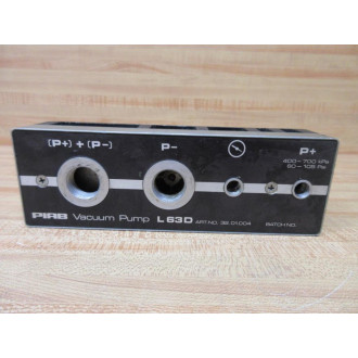 Piab 32.01.004 Vacuum Pump L63D - Used