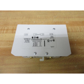 Eaton C320KGS41 Cutler-Hammer Base Aux.Contact Block - New No Box