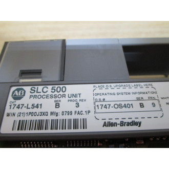Allen Bradley 1747-L541 Processor Unit 1747L541 Ser. B, 1Key - New No Box