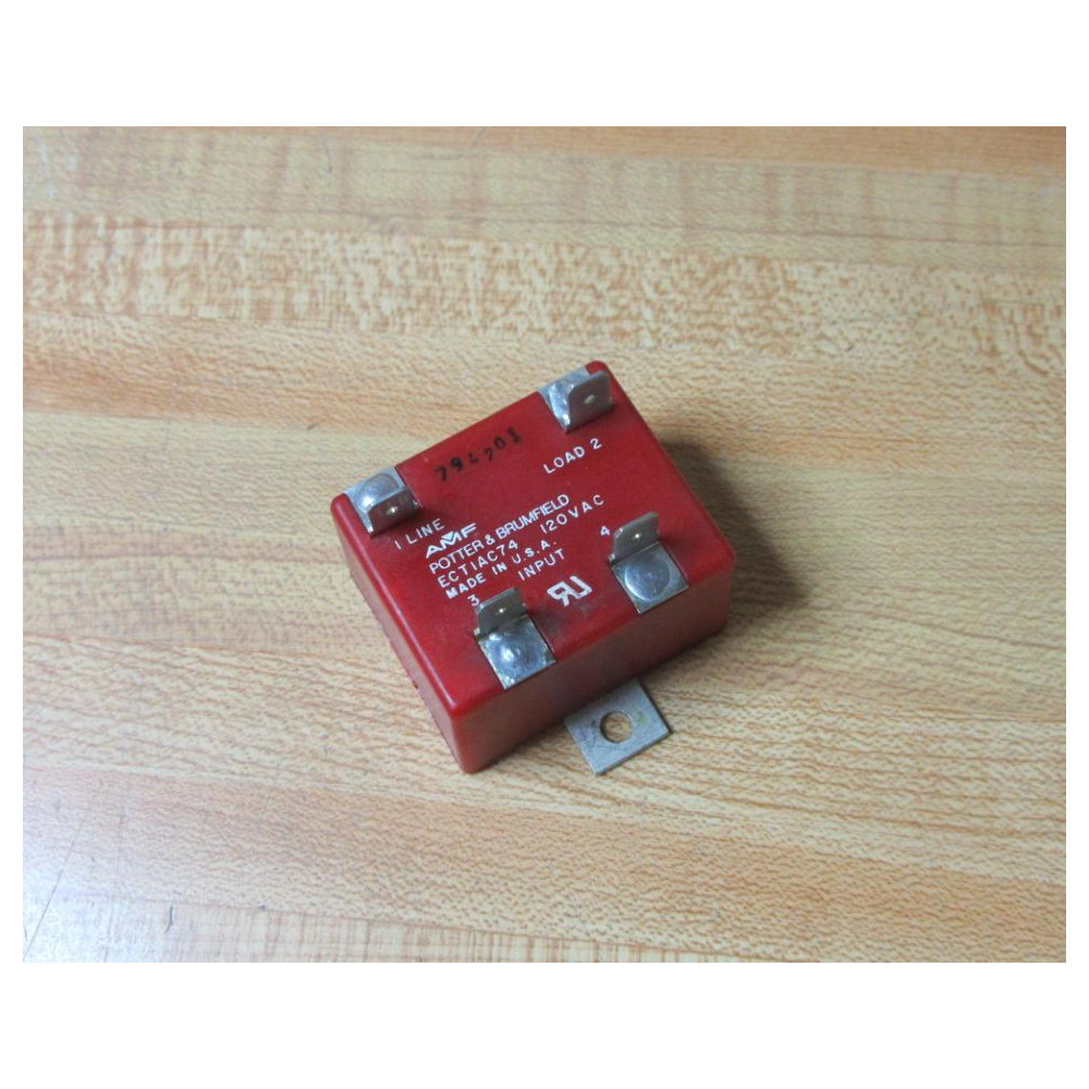 Potter & Brumfield ECTIAC74 AMF Relay ECTIAC74-120V AC - New No Box