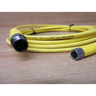 Allen Bradley 889P-F3UBD4M-5 Rockwell QD Cordset 889PF3UBD4M5