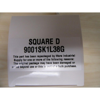Square D 9001SK1L38G Push Button Switch