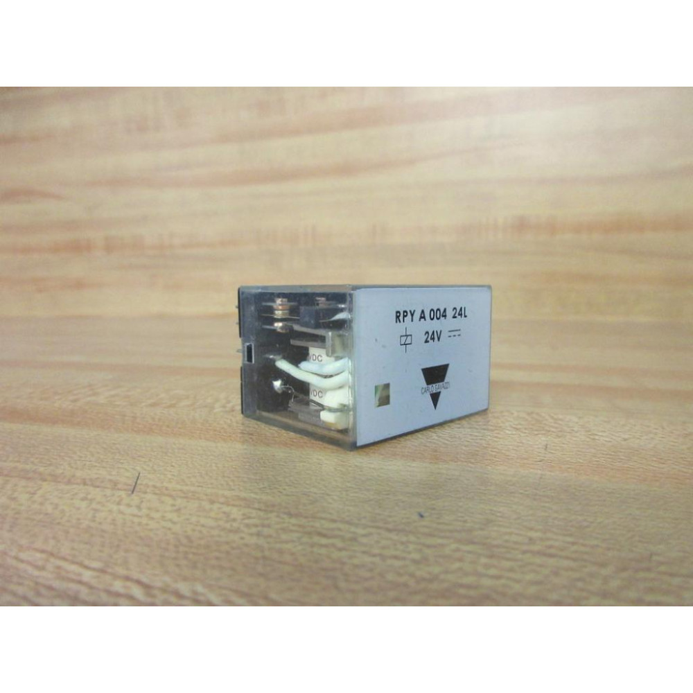 Carlo Gavazzi RPYA00424L-24V DC Relay RPYA00424L - New No Box