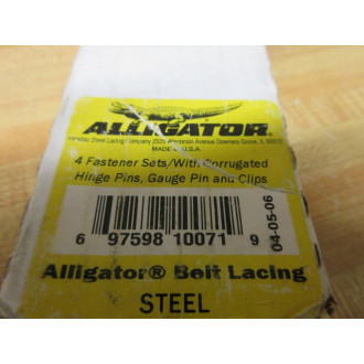 Flexco Alligator 10071 4 PC Belt Fastener Sets 1A-14