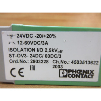 Phoenix Contact 2903228 Relay - New No Box