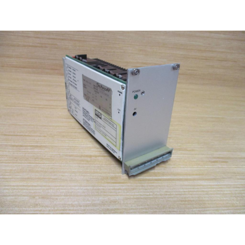 Schroff SEG 124C Power Supply SEG124C Chipped - Used