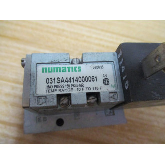 Numatics 031SA4414000061 Solenoid Valve - Used
