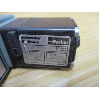 Schrader Bellows 19124 Parker Double Solenoid  Valve - Used