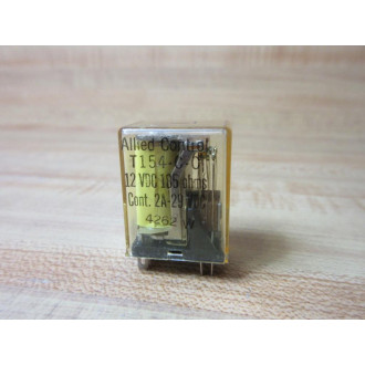 Allied Control T154-C-C-12V DC Relay T154-C-C - Used