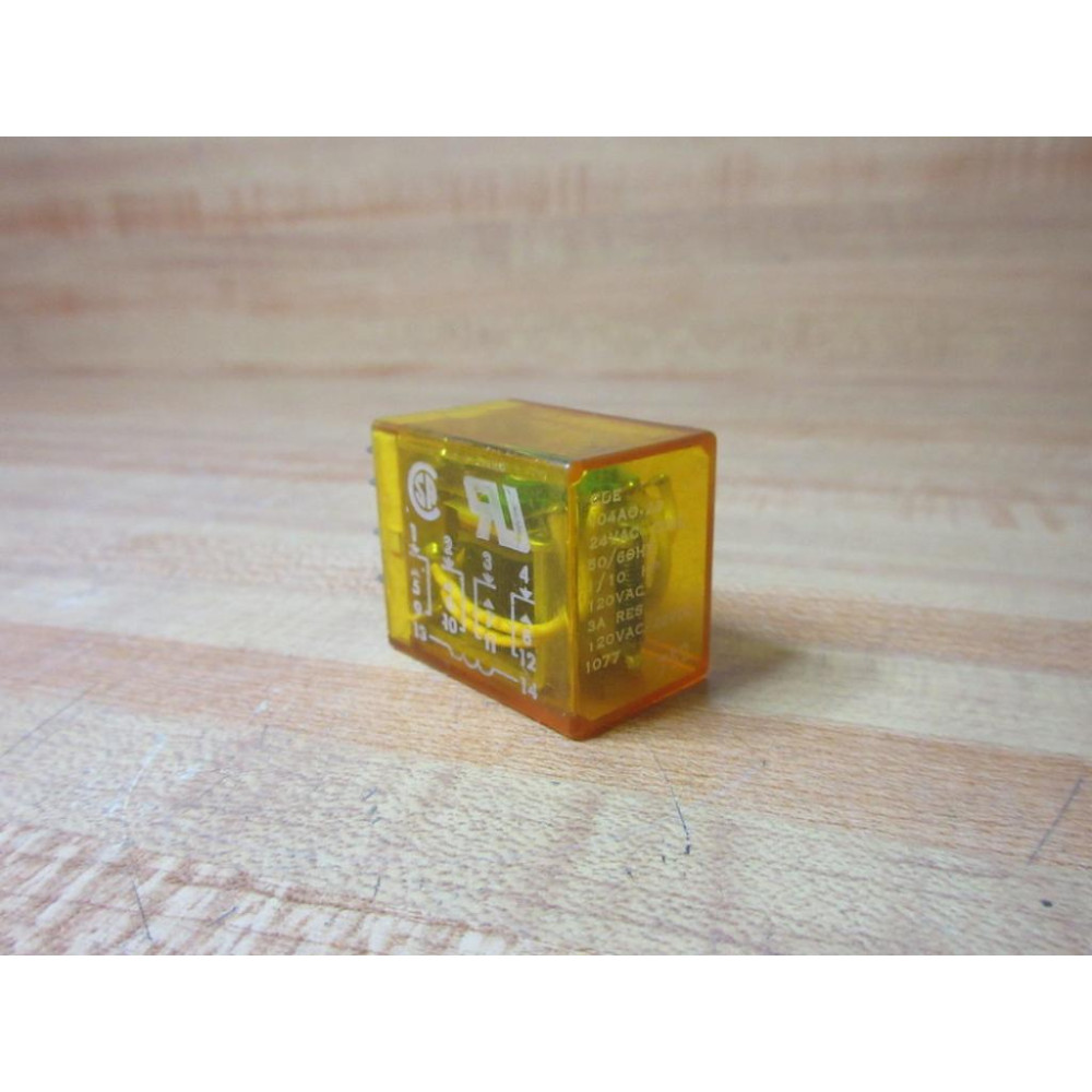 Cornell Dubilier 104AO-24V AC CDE Relay 104AO-24 - New No Box