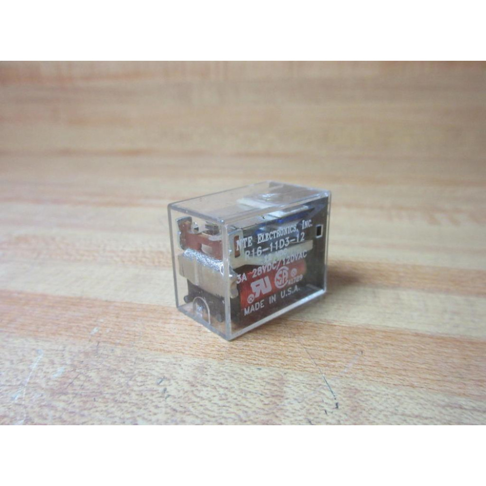 NTE R16-11D3-12V DC Relay R16-11D3-12 - New No Box