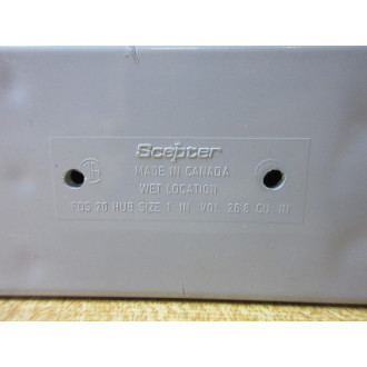 Scepter FDS20 Device Box WBRC15-10 Lid - Used