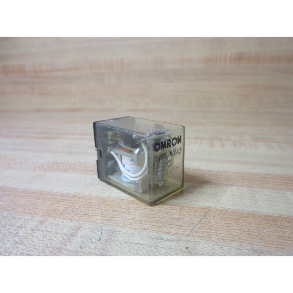 Omron MY4Z-100110VAC Relay MY4Z-AC100110V - Used