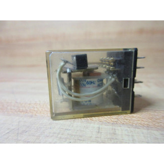 Omron MY4Z-100110VAC Relay MY4Z-AC100110V - Used