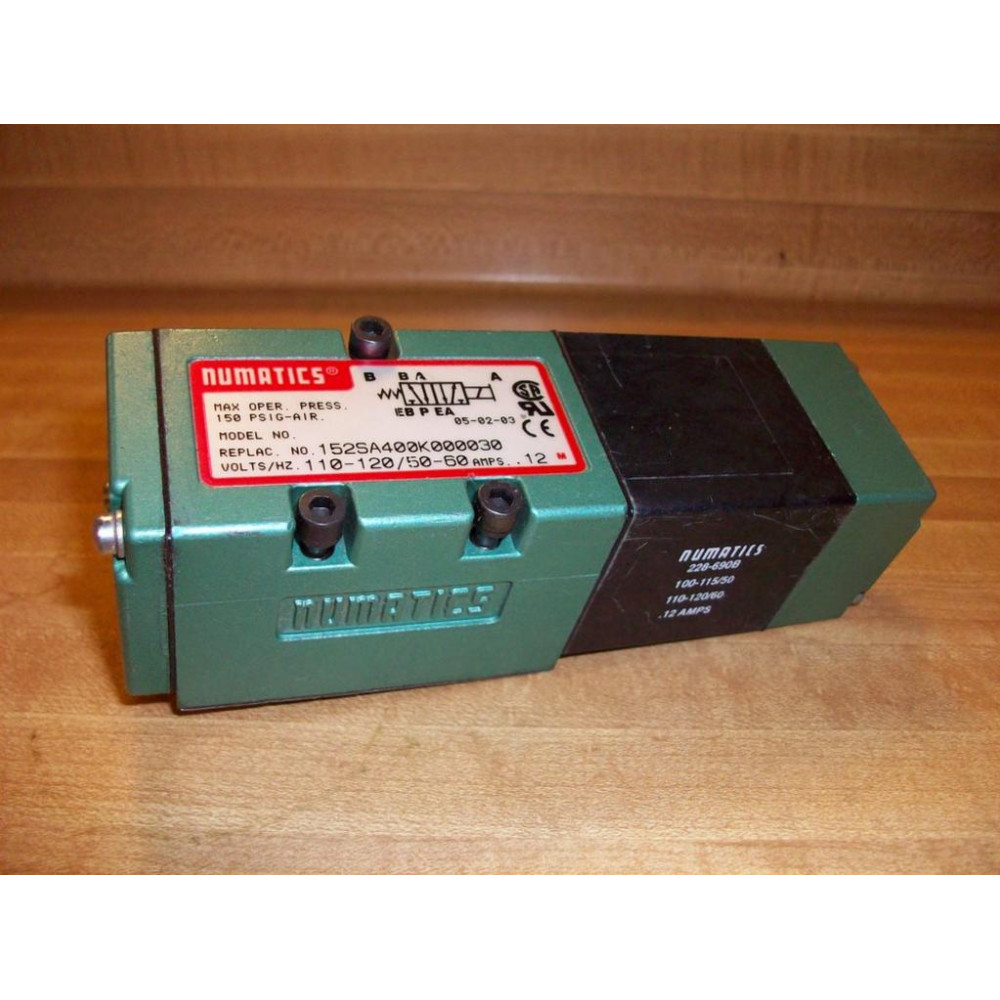 Numatics 152SA400K000030 Solenoid Valve W228-690B - Used
