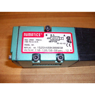 Numatics 152SA400K000030 Solenoid Valve W228-690B - Used