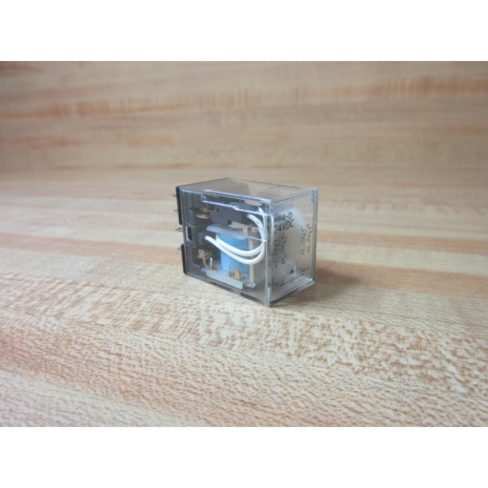 Omron MY4-D-24V DC Relay MY4-D-24VDC - New No Box