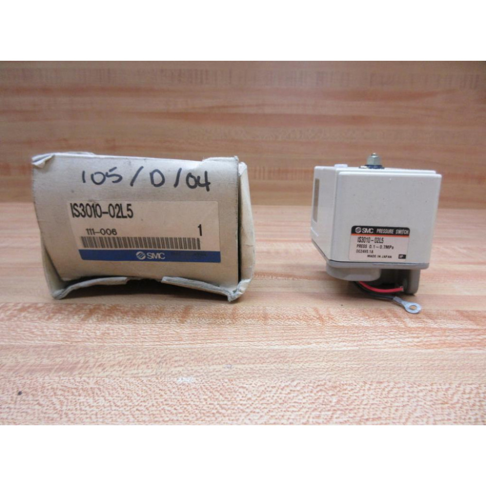 SMC IS3010-02L5 Pressure Switch IS301002L5
