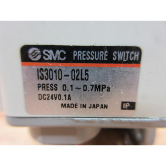 SMC IS3010-02L5 Pressure Switch IS301002L5