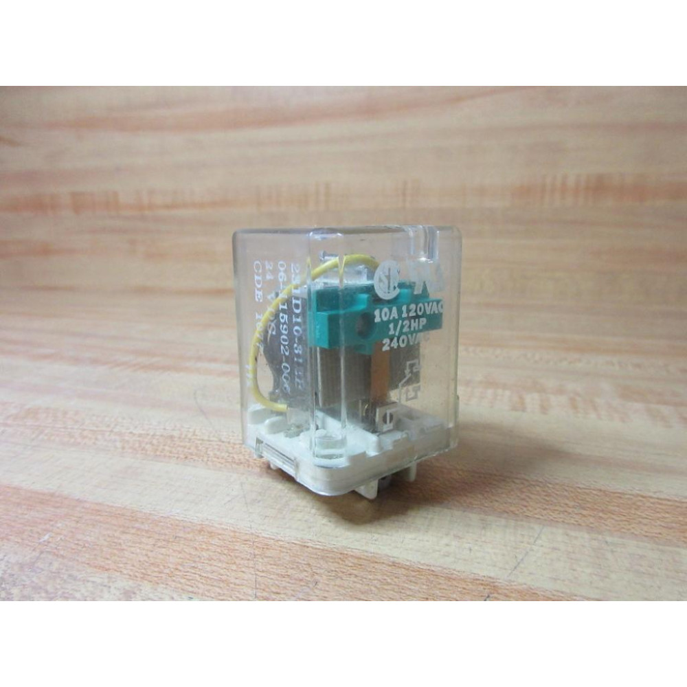Cornell Dubilier 06-115902-006 CDE Relay 231D10-3128 - Used