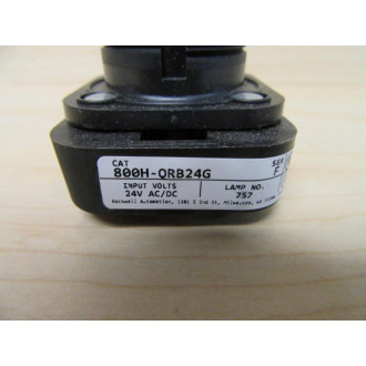 Allen Bradley 800H-QRB24G Pushbutton 800H-QRB24 Core Only - New No Box