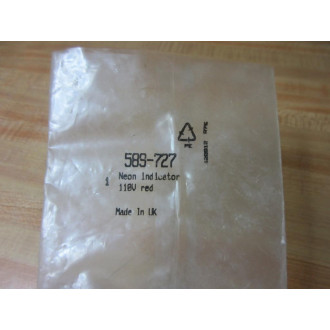 Arcolectric 589-727 Red Indicator Lamp Bulb 589727