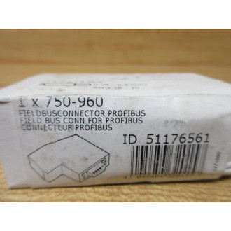 Wago 750-960 Profibus Fieldbus Connector 51176561