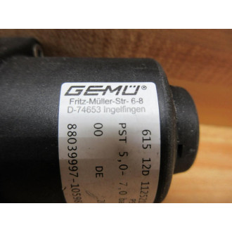 GEMU D-74653 Solenoid Valve D74653 - New No Box