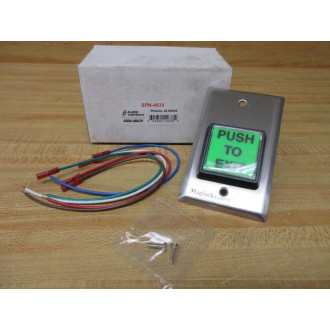 Alarm Controls SPN-4633 Maglocks Push Button SPN4633