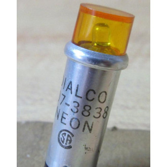 Dialco 507-383-1433-600 Dialight Amber Indicator Light 507-383 (Pack of 5)