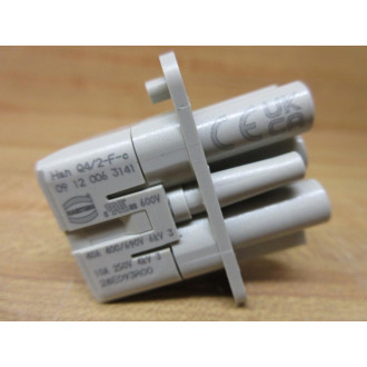 Harting 09120063141 Receptacle HAN Q42-F-C - New No Box