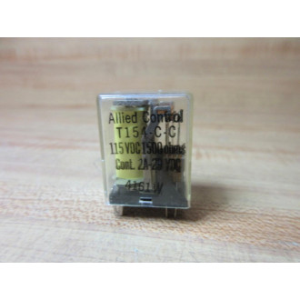 Allied Control T154-C-C-115V DC Relay T154-C-C - Used