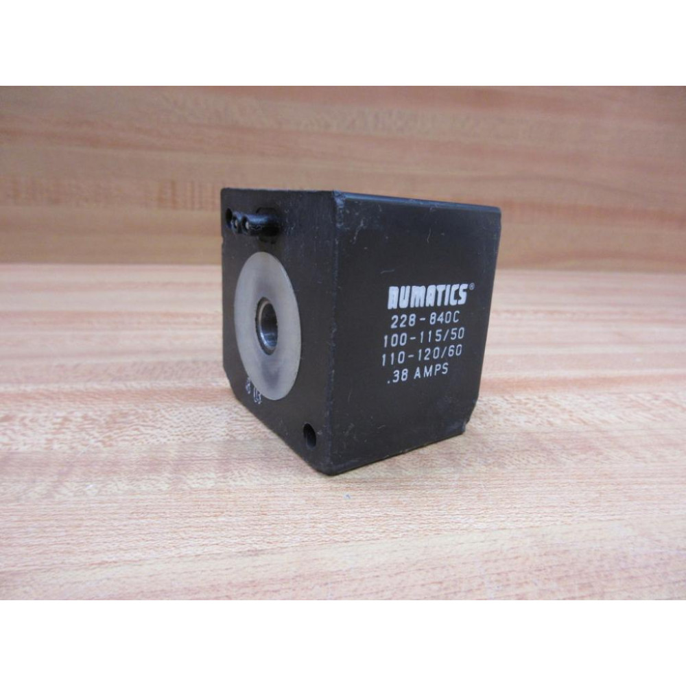 Asco Numatics 228-840C Valve Coil 228840C - Used