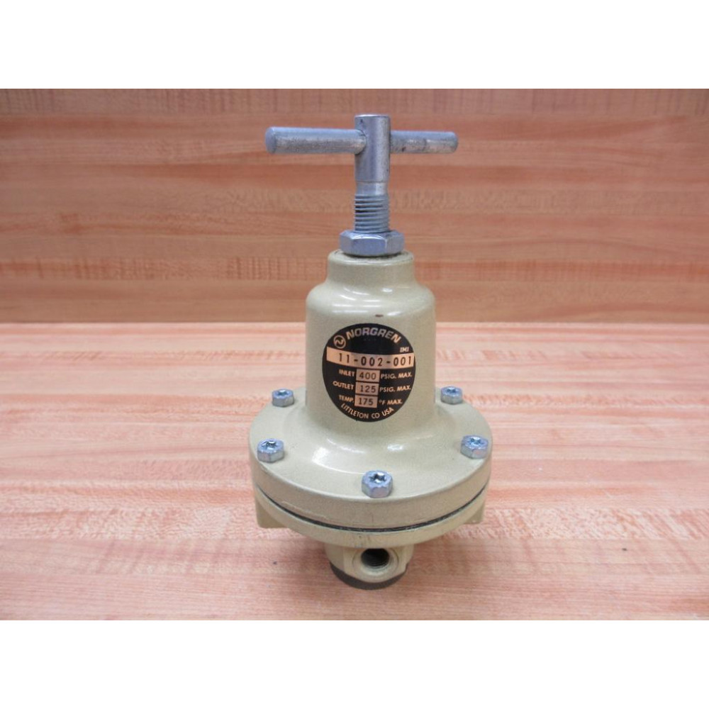 Norgren 11-002-001 Pneumatic Regulator 11002001 - Used
