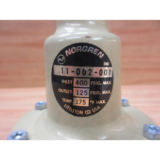 Norgren 11-002-001 Pneumatic Regulator 11002001 - Used