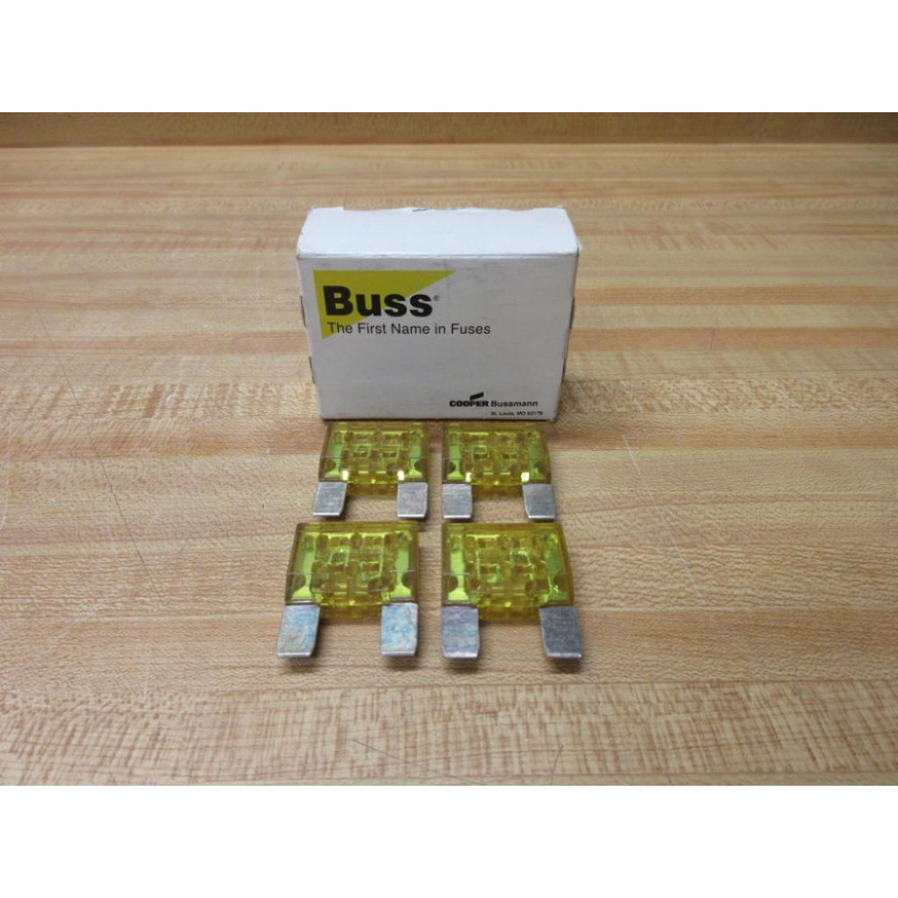 Buss MAX-20 Bussmann Fuse Cross Ref 6AYD8 (Pack of 4)