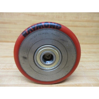 Raymond 156107 Poly Load Wheel WBearing T16335 - New No Box