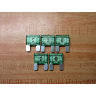 Generic Maxi-30A Maxi Fuse Maxi30A Silver Colored Blade (Pack of 5) - New No Box