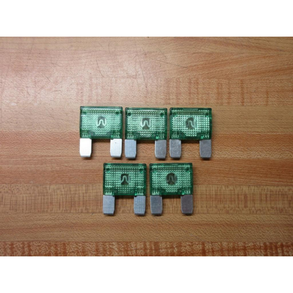 Generic Maxi-30A Maxi Fuse Maxi30A Silver Colored Blade (Pack of 5) - New No Box
