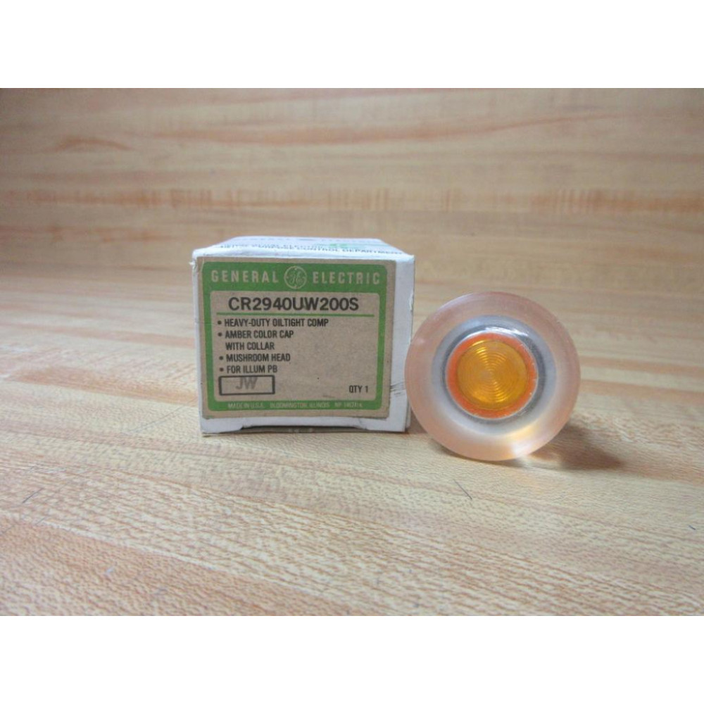 General Electric CR2940UW200S GE Push Button Cap Amber