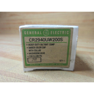 General Electric CR2940UW200S GE Push Button Cap Amber