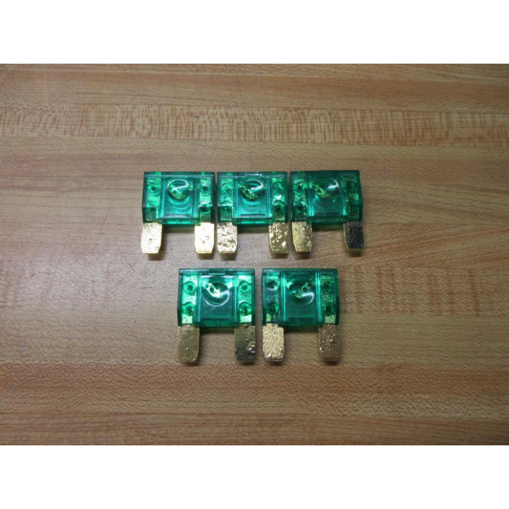 Generic Maxi-30A Maxi Fuse Maxi30A Gold Colored Blades (Pack of 5) - New No Box