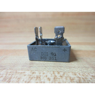 Diodes MB 351 DII Bridge Rectifier MB351 - Used
