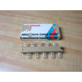 Sylvania 44 Miniature Lamp Light Bulb S44 39239-0 (Pack of 10)