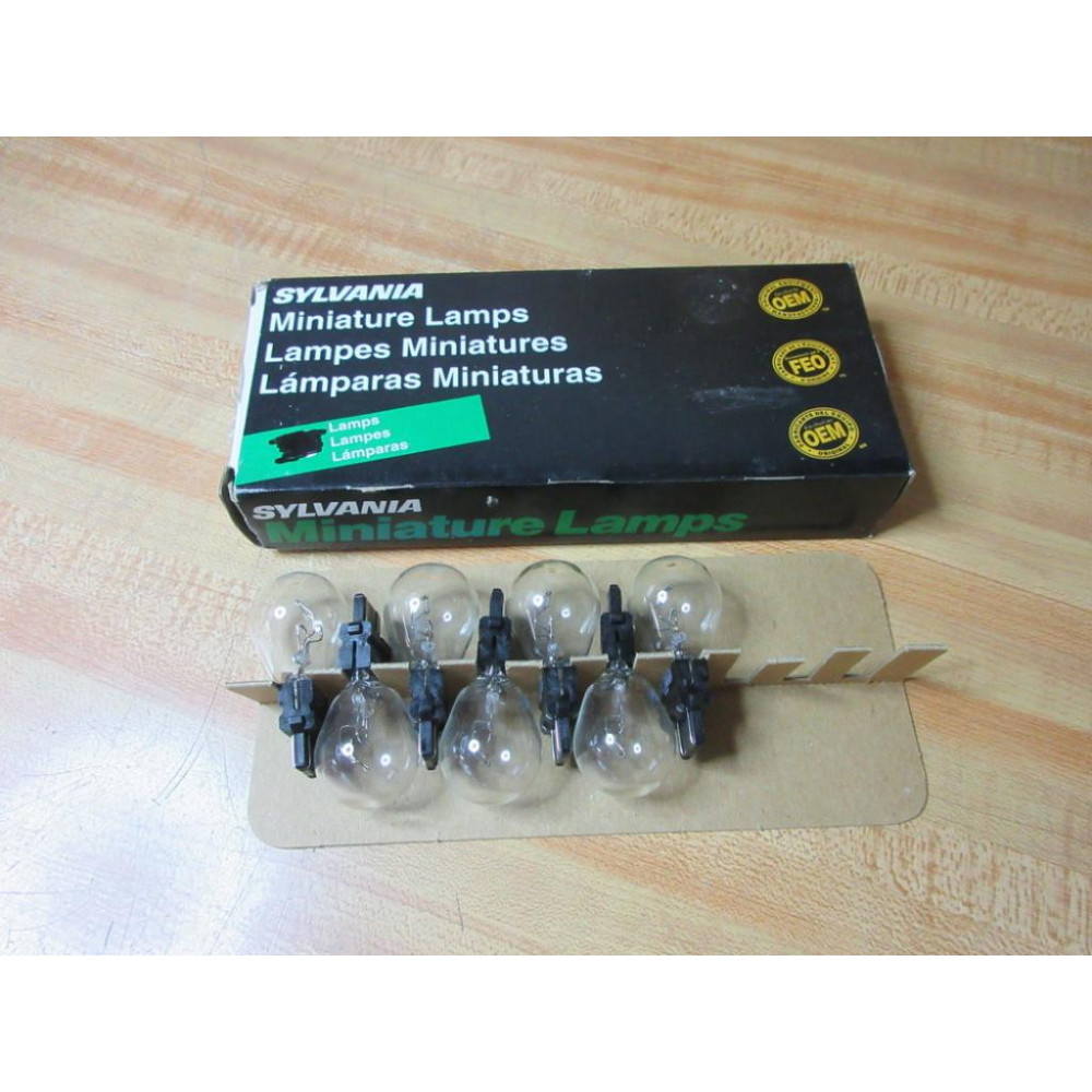 Sylvania 3157 Miniature Lamp Light Bulb (Pack of 7)