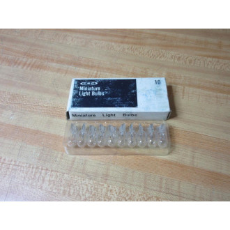 CEC 656 Miniature Lamp Light Bulb (Pack of 10)