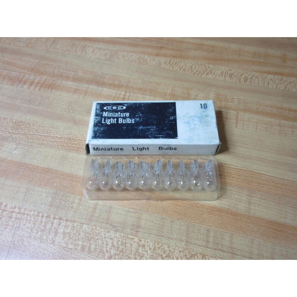 CEC 656 Miniature Lamp Light Bulb (Pack of 10)