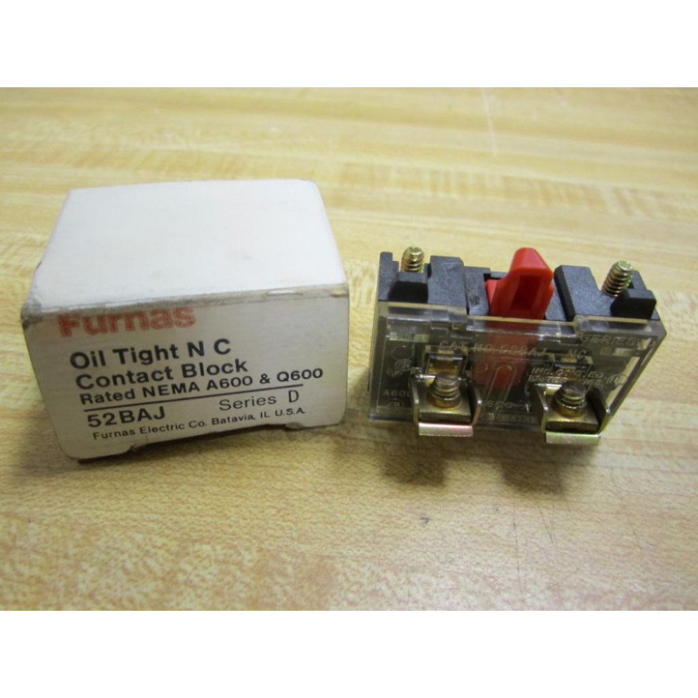 Furnas 52BAJ Contact Block Ser C