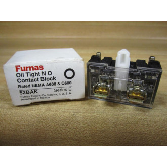 Furnas 52BAK Siemens Oil Tight Contact Block Series E